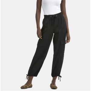 NWOT Tencel Lyocell Women's cargo joggers size s - black